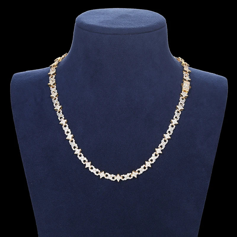 Moissanite Star Cuban Chain - Limited Edition