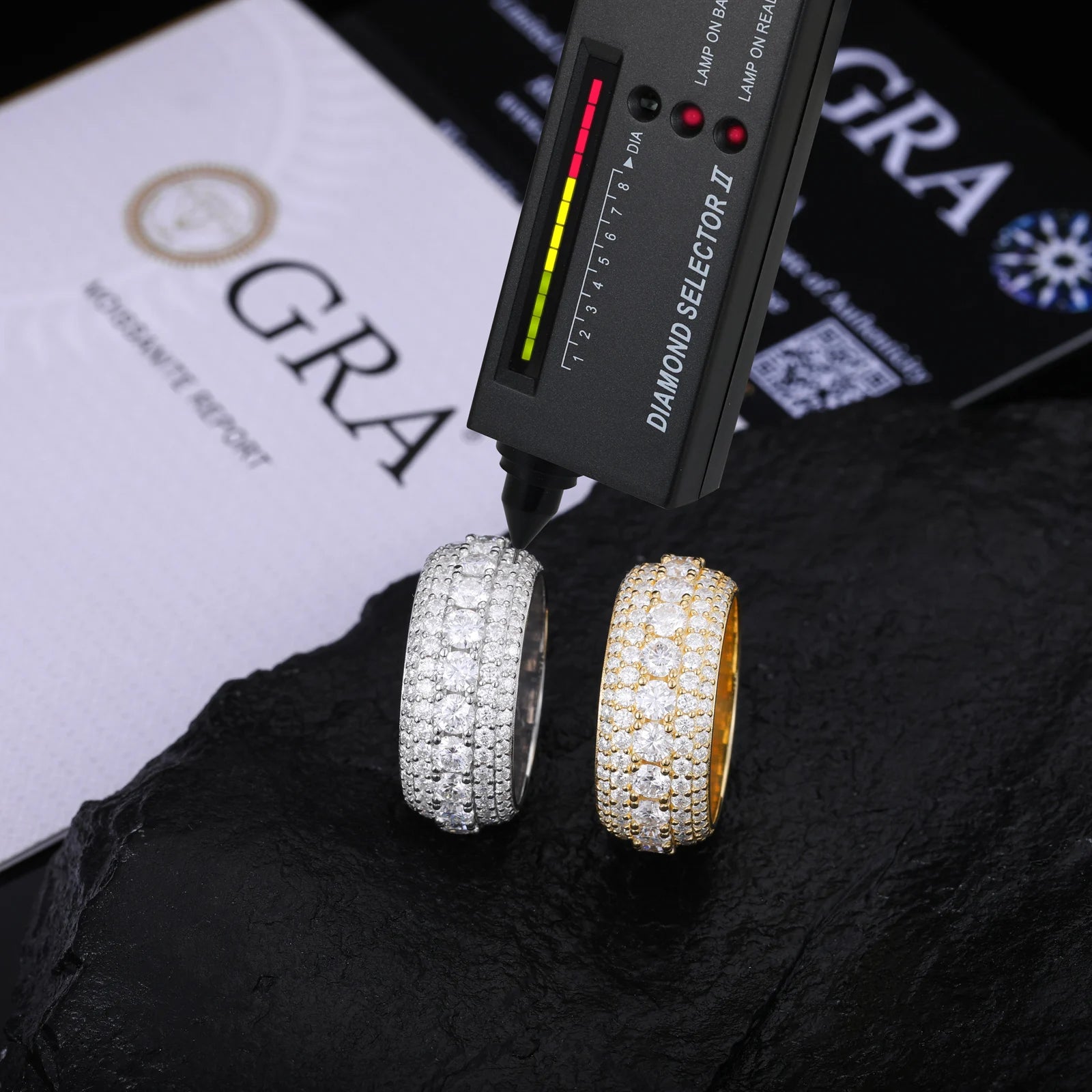 MOISSANITE ETERNITY RING