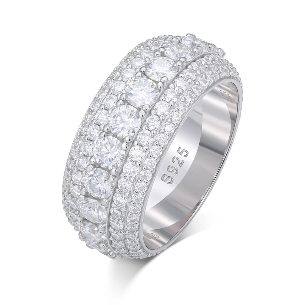 MOISSANITE ETERNITY RING