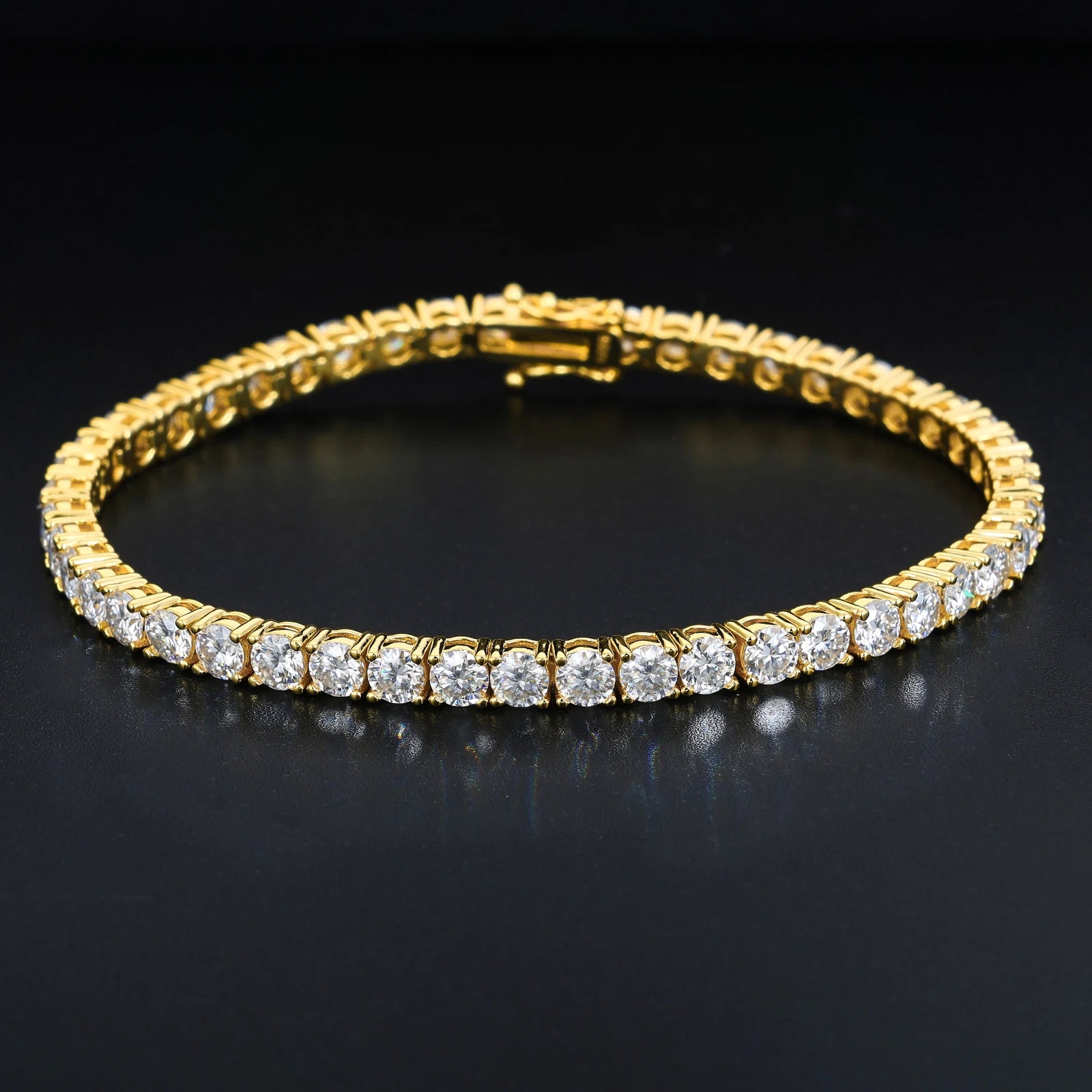 Moissanite Tennis Bracelet - 4MM