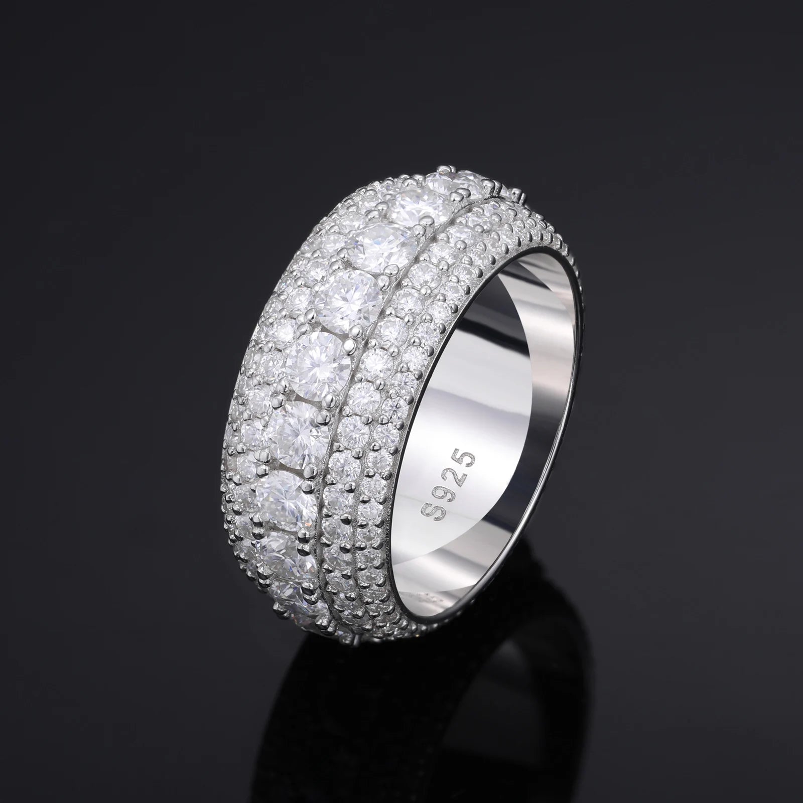 MOISSANITE ETERNITY RING